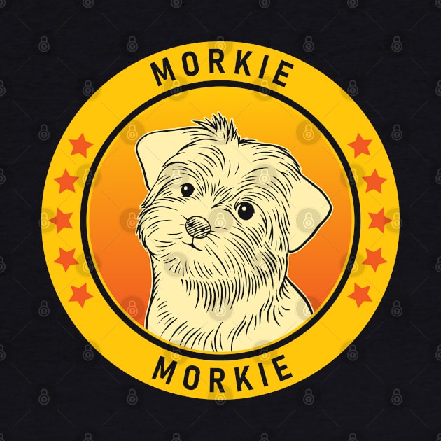 Morkie Dog Portrait by millersye